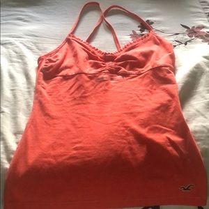NWT Hollister Criss-Cross Back Tank Top